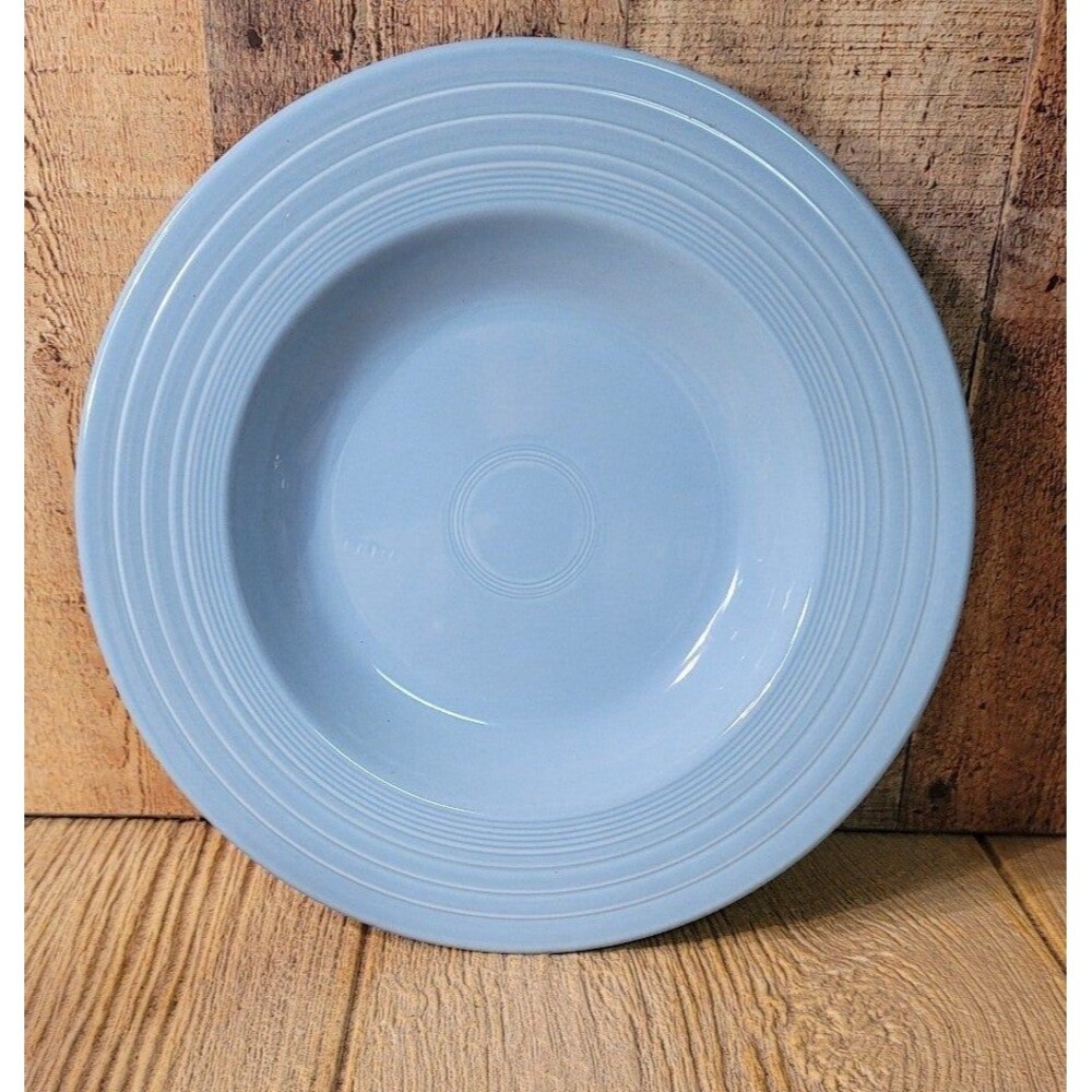 Retired Fiesta Periwinkle Blue 12" Pasta Plate (Intro 1989)
